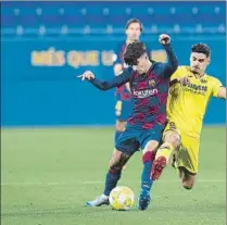  ?? FOTO: PERE PUNTÍ ?? Álex Collado debutó con Setién en el Valencia-Barça