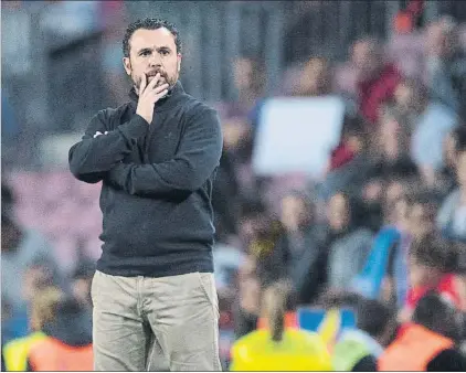  ?? FOTO: PERE PUNTÍ ?? Sergio González cumplirá la próxima semana tres años como entrenador del Real Valladolid