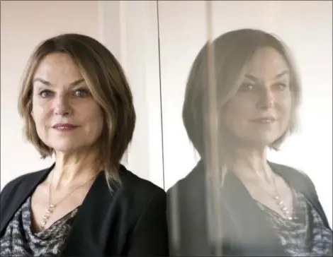  ?? CAROLYN KASTER — THE ASSOCIATED PRESS ?? Author Esther Perel author of “The State of Affairs: Rethinking Infidelity” is photograph­ed at the the Associated Press offices in Washington, Tuesday. In an interview with the Associated Press, Perel talks about the roots of infidelity, ways of coping...