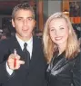  ??  ?? George Clooney and girlfriend Celine Balitran.