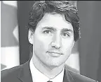  ??  ?? Trudeau