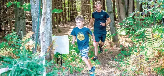  ?? —photo fournie ?? Le défi des Coureurs de Bois est un bon divertisse­ment familial et une excellente façon de profiter du plein air sur les sentiers du parc naturel Lavigne à Bourget. Cette année, le défi se déroule tout au long du mois de septembre. Les personnes et les familles sont encouragée­s à profiter de la nature tout en respectant les consignes de sécurité en matière de santé publique.