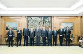  ?? FIRA DE BARCELONA ?? La recepción se realizó en el Palacio de la Zarzuela