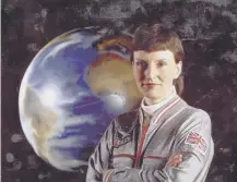  ??  ?? 0 Helen Sharman became Britain’s first woman in space when she blasted off to the space station Mir in 1991