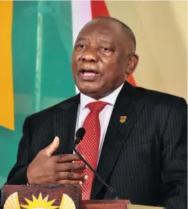  ?? | GCIS ?? PRESIDENT Cyril Ramaphosa