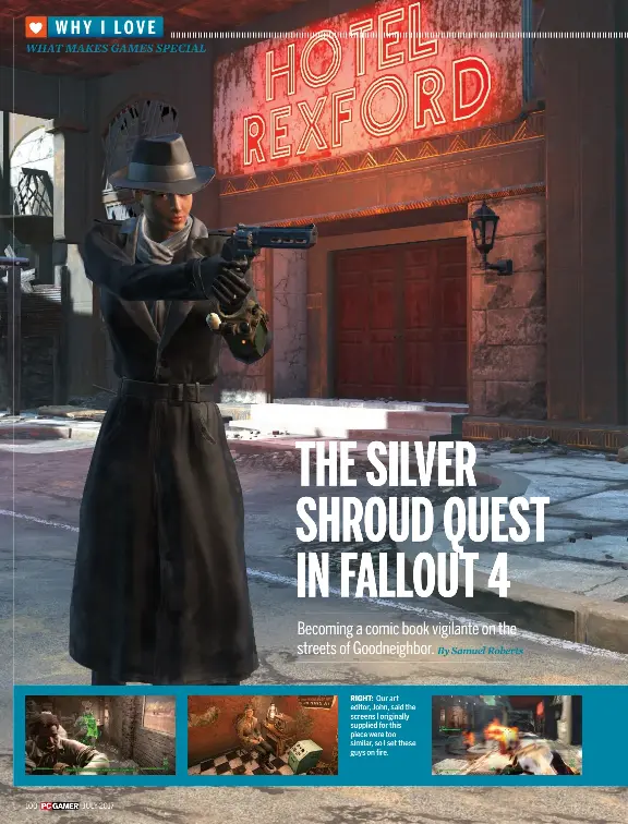 The Silver Shroud Quest In Fallout 4 Pressreader