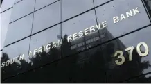  ?? IOL ?? THE South African Reserve Bank in Pretoria.|