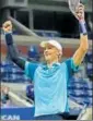  ?? USA TODAY ?? Kevin Anderson celebrates after winning.