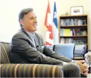  ?? JUSTIN TANG / THE CANADIAN PRESS ?? Conservati­ve MP Maxime Bernier, Scheer’s leadership rival, has been a thorn in the side of the party leader.