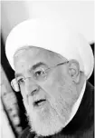  ??  ?? Hassan Rouhani