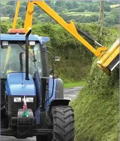  ??  ?? Teagasc promotes best practice in cutting hedgerows.