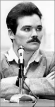  ?? — Telegram file photo ?? Johnny Williams testified over four days at the Hughes Inquiry in 1989.
