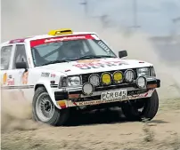  ?? ?? n Cars in action at the opening round of the Philippine Rallycross Series.