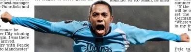  ??  ?? Explosive: Robinho scored 12 goals in his first four months at City