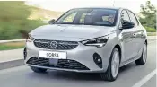  ??  ?? STYLING leans towards the conservati­ve side with elements of the Opel Wing design. The turbo-charged Elegance is also brimming with safety and tech features.