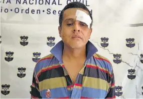  ??  ?? Cabecilla. Óscar Francisco Ortiz López es perfilado por las autoridade­s de la Policía como peligroso pandillero, que salió hace cinco meses de un centro penitencia­rio.