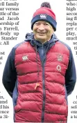  ??  ?? Risk taker: Eddie Jones has always liked to follow his selection hunches