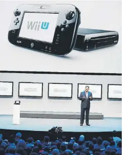  ??  ?? NINTENDO PRESENTÓ los detalles del Wii U en la feria E3 de Los Ángeles, la más importante del sector del videojuego.