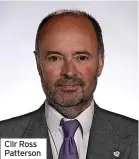  ?? ?? Cllr Ross Patterson