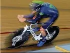  ??  ?? HAPPY HOUR:  Britain’s Alex Dowsett