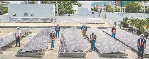 150 ka solar panels gimuntar sa PLDT Jones Business Office - PressReader