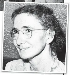  ??  ?? Murderer Juanita Spinelli (also above) smiles on the way to San Quentin gas chamber.