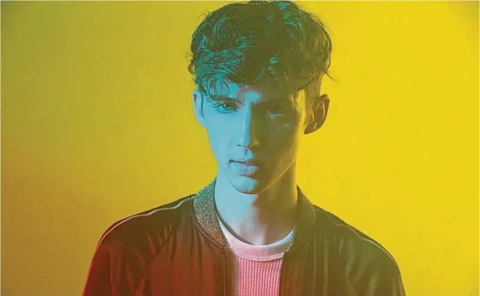  ?? Laura Lewis ?? Troye Sivan has made a successful transition from YouTube sensation to touring pop-star sensation this year.