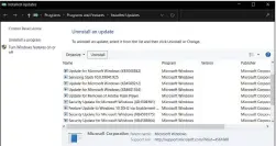  ?? ?? Windows generally allows installed updates to be uninstalle­d manually in the event of problems. However, this does not apply to all updates.