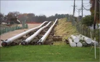  ?? MEDIANEWS GROUP FILE PHOTO ?? The Mariner East pipeline project includes installing pipes through portions of Berks, Chester and Delaware counties.