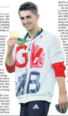  ??  ?? Bar raised: Max Whitlock took GB gymnastics to new heights