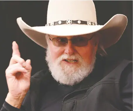  ?? RICK DIAMOND/GETTY IMAGES ?? Charlie Daniels, best known for his hit song The Devil Went Down to Georgia, died Monday of a stroke. He was 83.