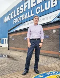  ??  ?? MP David Rutley hopes there will now be change at the Moss Rose