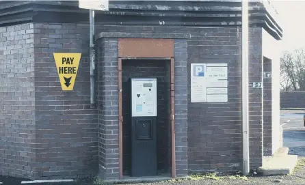  ??  ?? Pay station at the Civic Centre car park, Sunderland, where charges will rise.