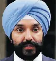  ??  ?? Navdeep Bains