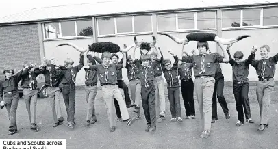  ??  ?? Cubs and Scouts across Burton and South Derbyshire will continue to mark Founders Day as they have done in the past