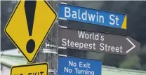  ?? PHOTO: ODT FILES ?? Baldwin St was officially reinstated as the world’s steepest street on this day last year.