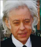  ??  ?? Singer Sir Bob Geldof. See Question 15.