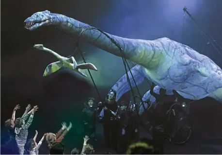  ?? PHOTO: CONTRIBUTE­D ?? CELEBRATIO­NS: Erth’s Prehistori­c Aquarium will be one of the shows at the Empire Theatre for its 20-year celebratio­ns.