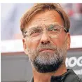  ?? FOTO: REUTERS ?? Er gab dem FC Liverpool ein neues Gesicht: Jürgen Klopp.