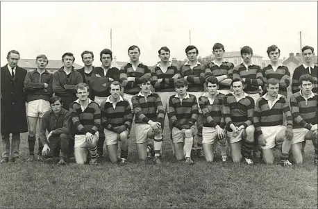  ??  ?? The team that won the Junior A County Championsh­ip in 1970, of which the late Dónal Burke was a member.