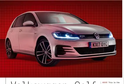  ??  ?? ABOVE This is the best-looking, most tech-rich Golf that’s ever rolled out of Germany
ABOVE right The entertainm­ent console has upped the resolution, and the active instrument panel is well worth the upgrade