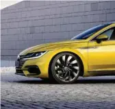  ?? FOTO: VOLKSWAGEN AG ?? Flaggskipe­t Volkswagen Arteon, ble presentert på Genève-utstilling­en.