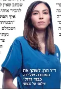  ?? ?? ד"ר הרן. לשתף את העבודה שלי זה כבוד גדול" צילום: טל גבעוני