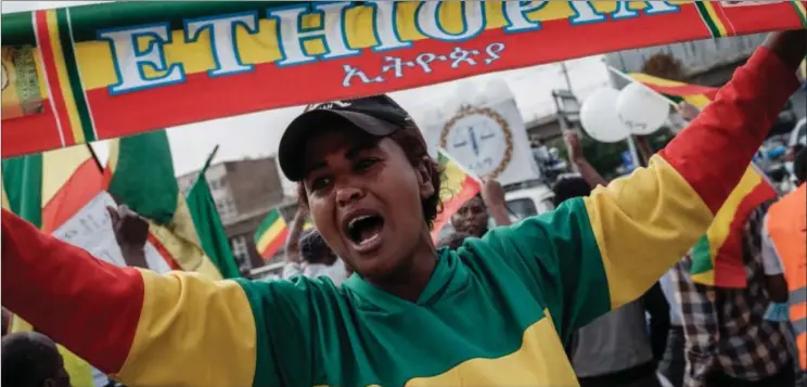  ?? Photo: BBC Africa ?? Rout… Ethiopia’s ruling party won a landslide in a landmark parliament­ary poll, ensuring a new five-year term for Prime Minister Abiy Ahmed despite a brutal war in the northern region of Tigray.