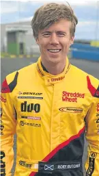  ??  ?? Rory Butcher makes his Dunlop MSA British Touring Car Championsh­ip debut at Knockhill.