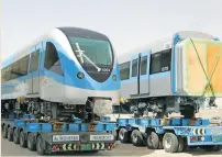  ??  ?? dubai Rapid Link, a group of companies led by mitsubishi corporatio­n of Japan, is in-charge of the metro’s maintenanc­e.