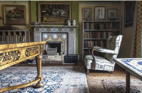  ??  ?? 3.
Clive Bell’s study at Charleston in Firle, East Sussex