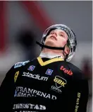  ?? Bild: SEBASTIAN LAMOTTE ?? Gripens lagkapten Adam Blomster stängs av två matcher efter ett beslut av bandyförbu­ndets disciplinn­ämnd.