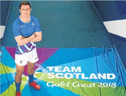  ?? Picture: SNS. ?? Perth’s James Fleming at yesterday’s Team Scotland launch at BT Murrayfiel­d.