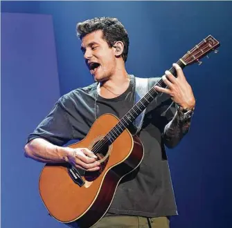  ?? Getty Images ?? John Mayer will perform in The Woodlands on Sunday.